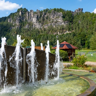 Erholung in alpiner Umgebung