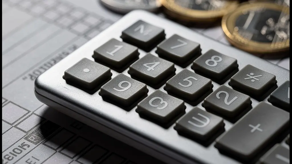 Visualisierung der Steuerfallen bei Schweizer Unternehmensnachfolge mit Taschenrechner und Steuerdokumenten