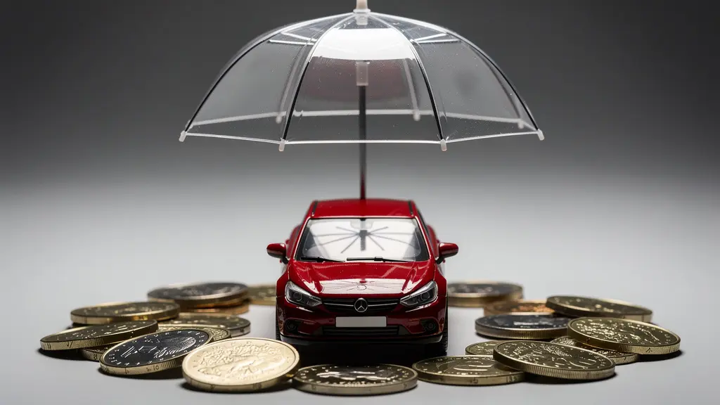 Symbolische Darstellung des Versicherungsschutzes beim Carsharing in der Schweiz